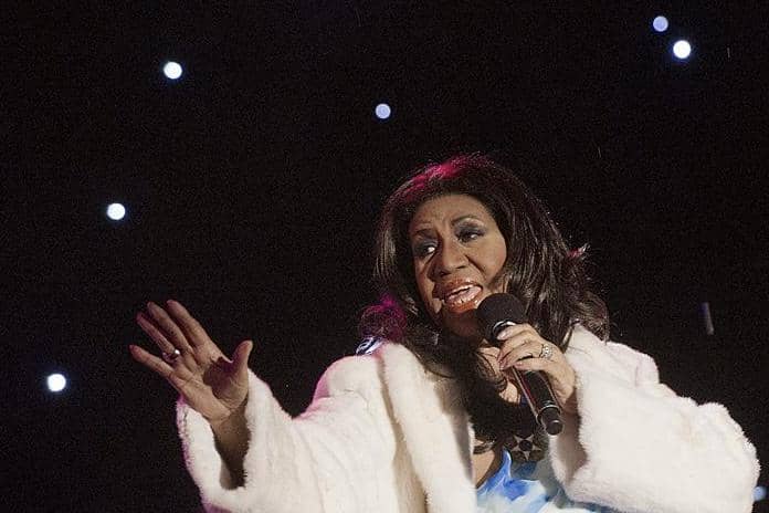 Aretha Franklin.