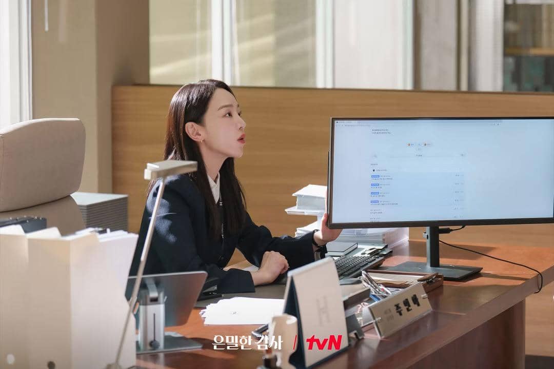 Joo In A (Shin Hae Sun) dalam drakor Filing for Love 