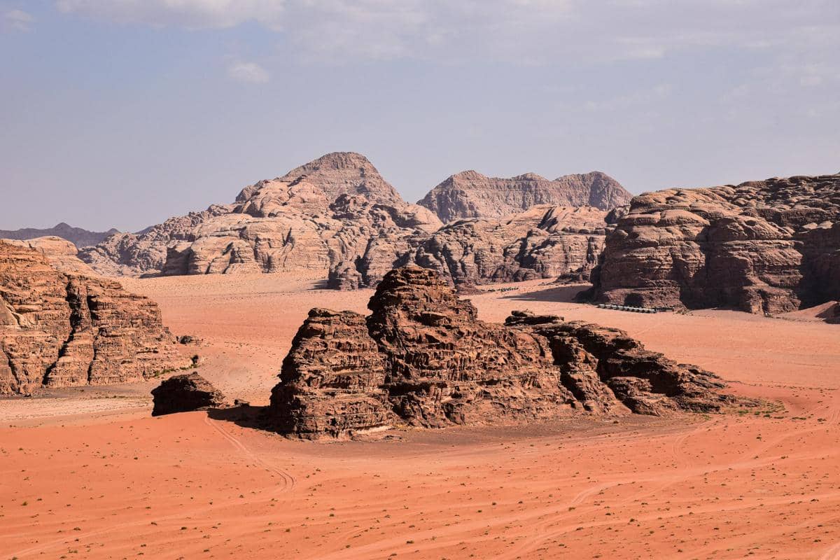 potret wadi rum