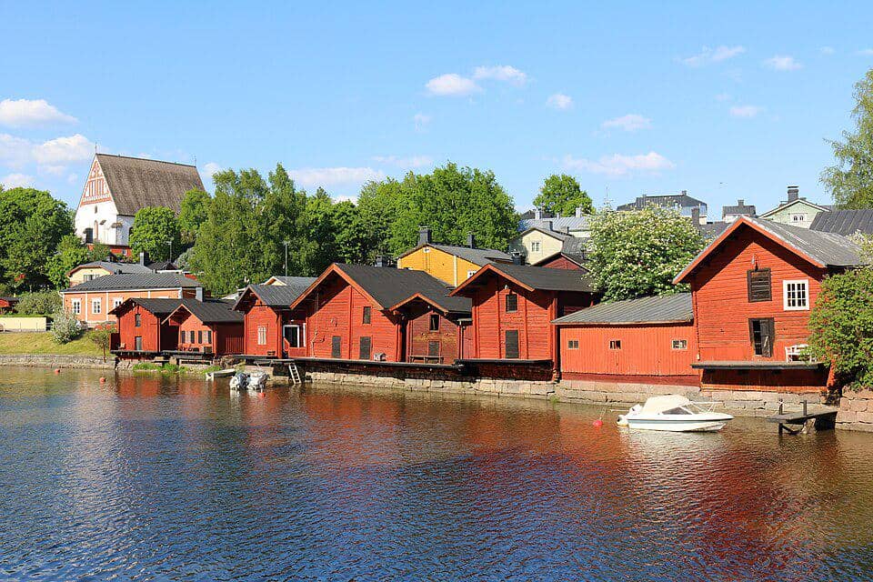 Kota Porvoo di Finlandia