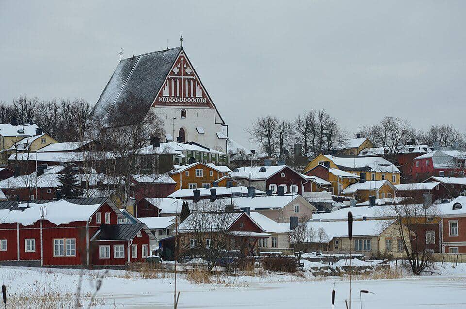 Kota Porvoo di Finlandia