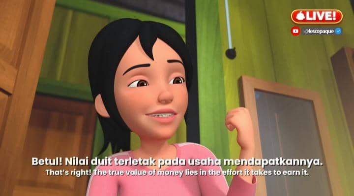 cuplikan Upin & Ipin episode Aku Ada Nilai