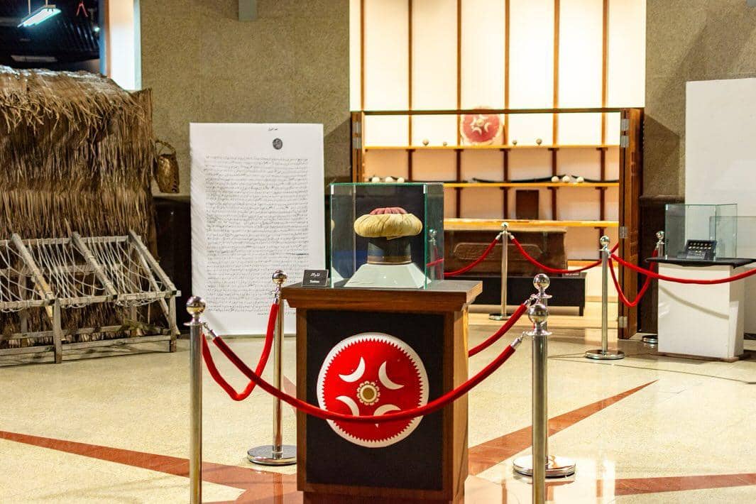 salah satu koleksi Museum Nasional Male