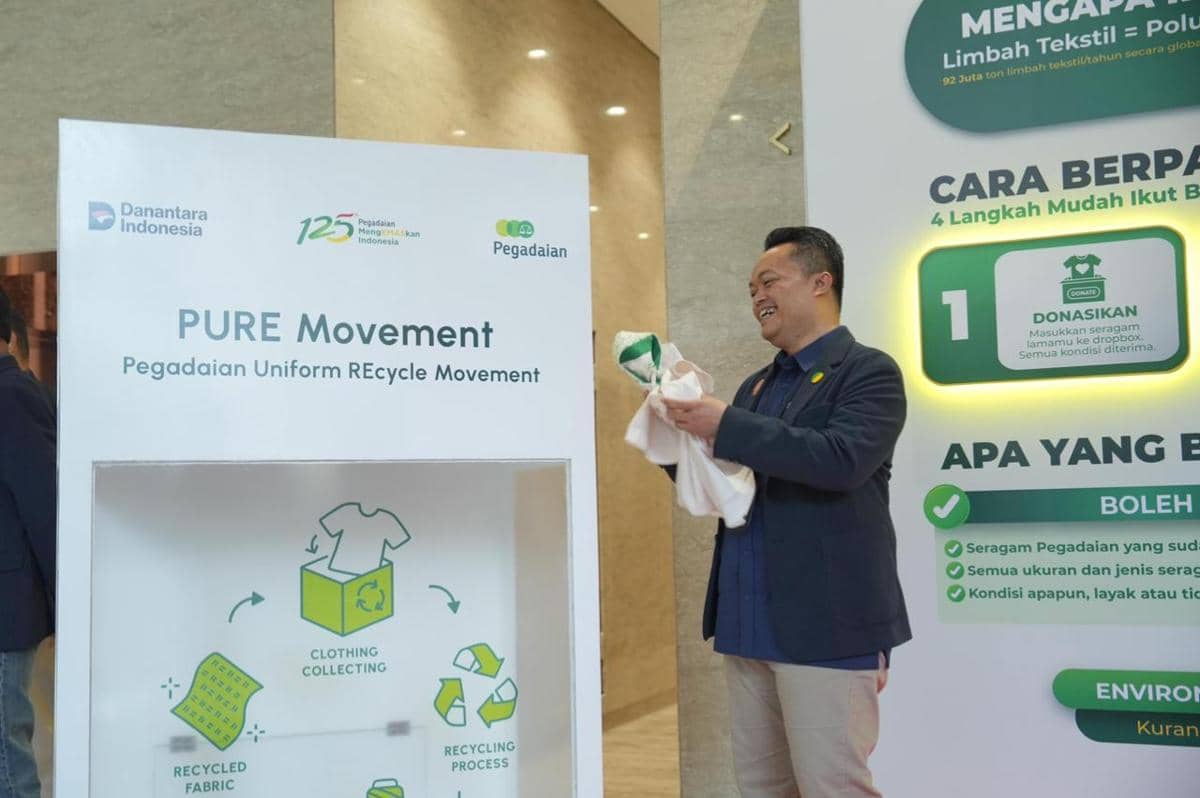 Aksi Nyata Peduli Bumi, Pegadaian Inisiasi Gerakan PURE Movement