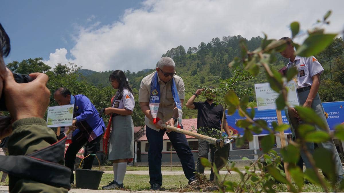 Program TJSL Inalum di Samosir, Dana Pendidikan hingga Pelatihan UMKM