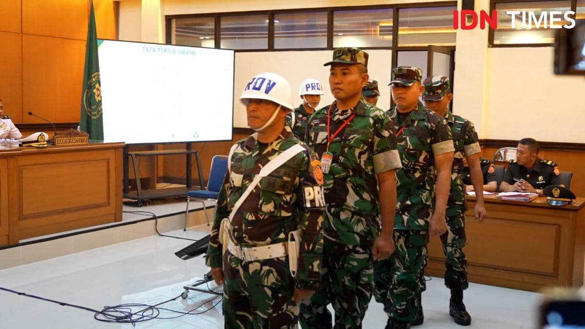 Wajah Terdakwa Penyiram Air Keras Andrie Yunus Ditampilkan di Pengadilan