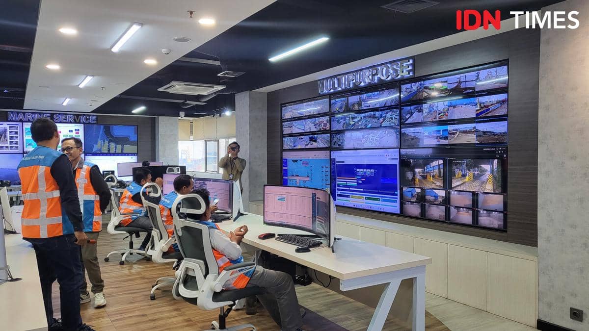 Ruang integrated planning and control PTP Nonpetikemas di Pelabuhan Tanjung Priok