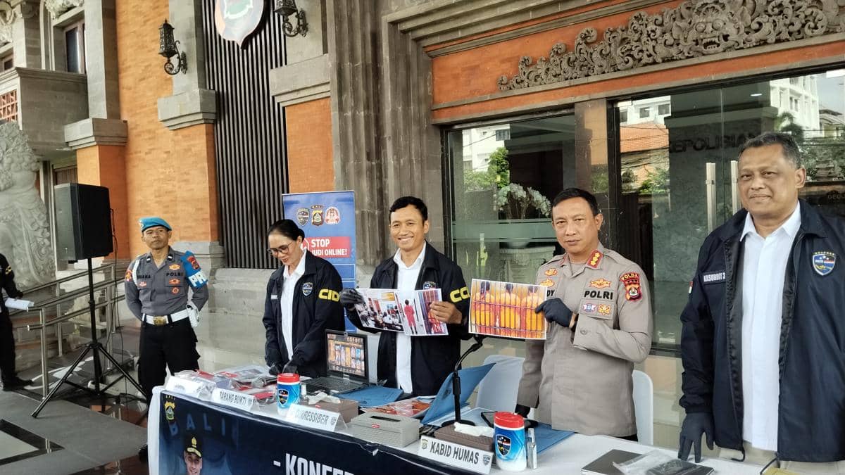 4 Mahasiswa di Bali Terlibat Judi Online Jaringan Kamboja