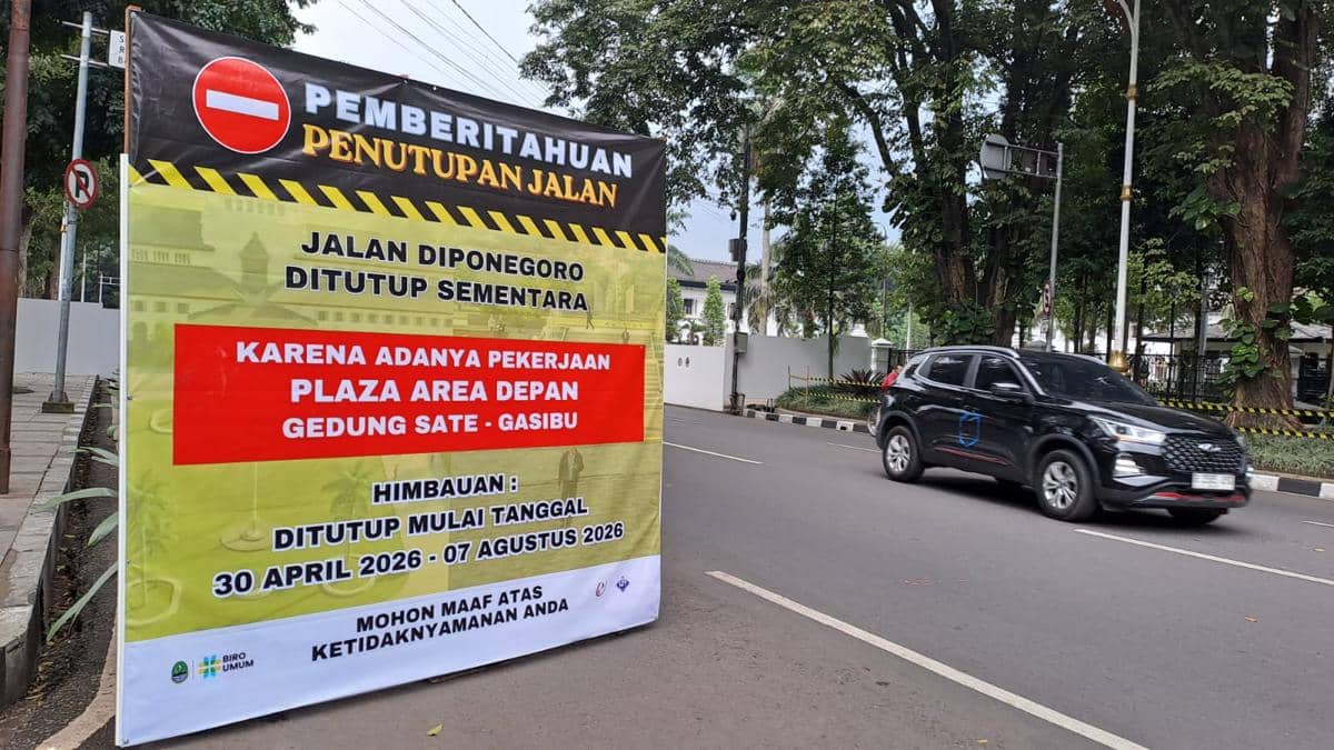 Pemprov Jabar Klaim Rekayasa Jalan Diponegoro Sudah Berdasar Andalalin