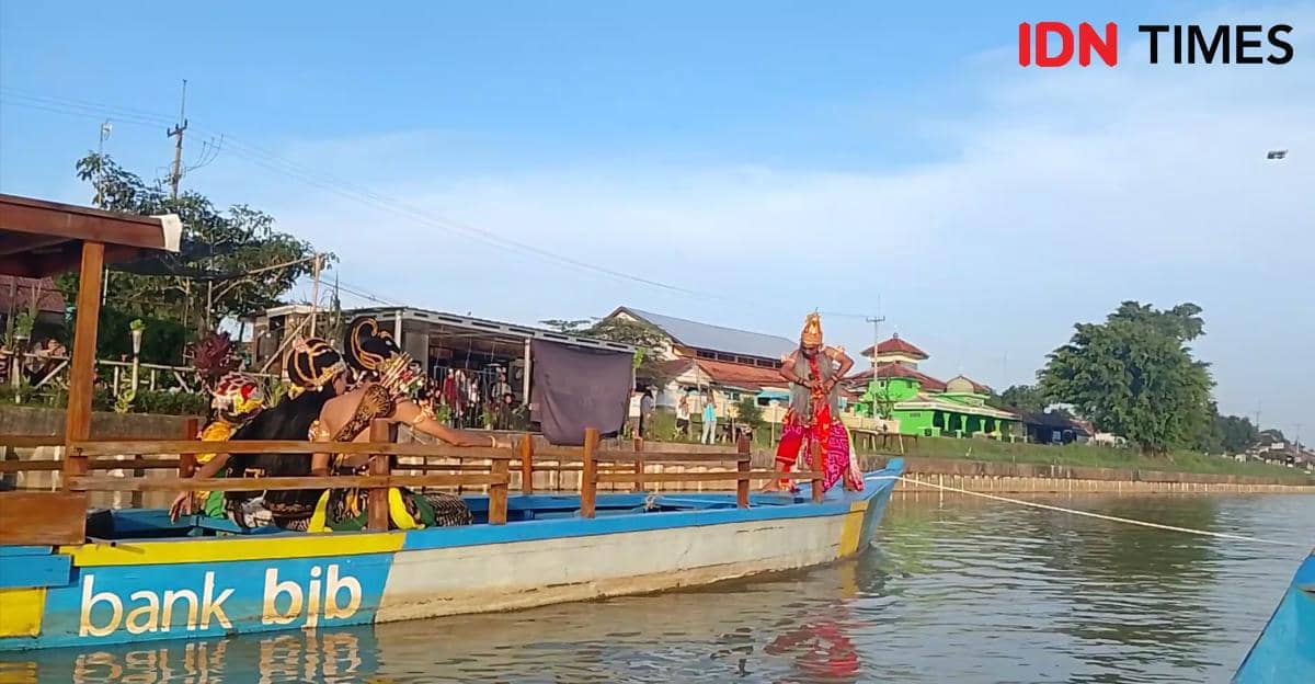 Hari Tari Sedunia di Kanal Trip Desa Jatitujuh, Kecamatan Jatitujuh, Kabupaten Majalengka. 