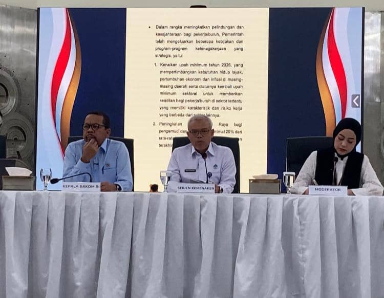 Kata Sekjen Kemnaker saat Ditanya Capaian Lapangan Kerja Era Prabowo