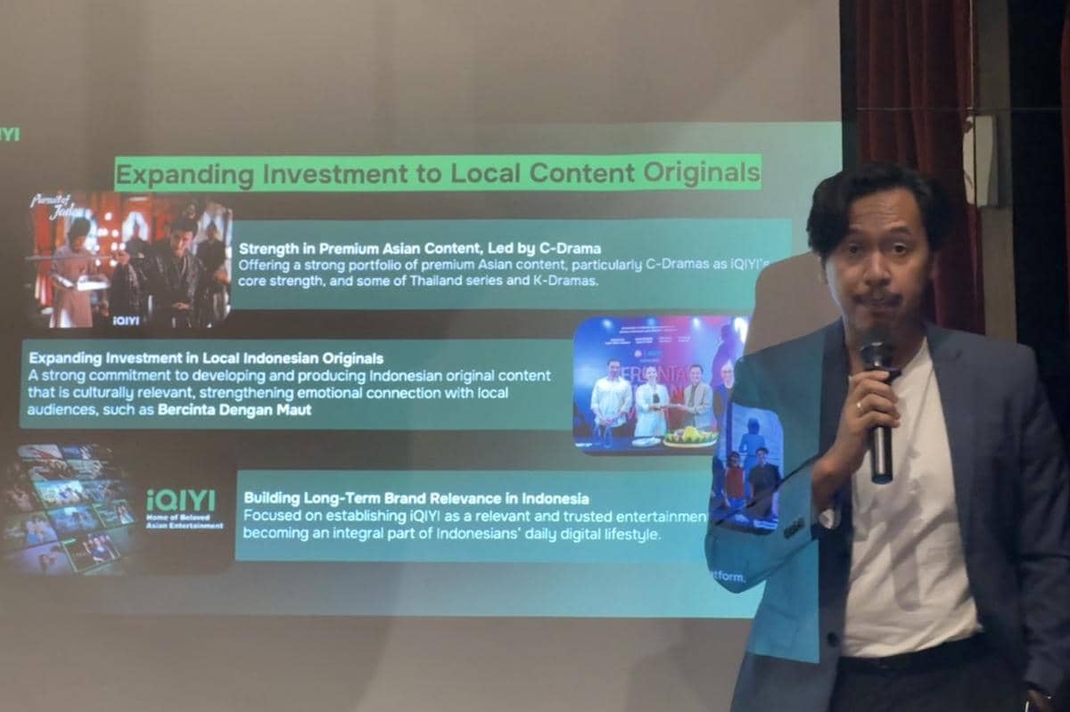 Akan Produksi Konten Lokal Indonesia, iQIYI: Harus Selalu Ada Romance