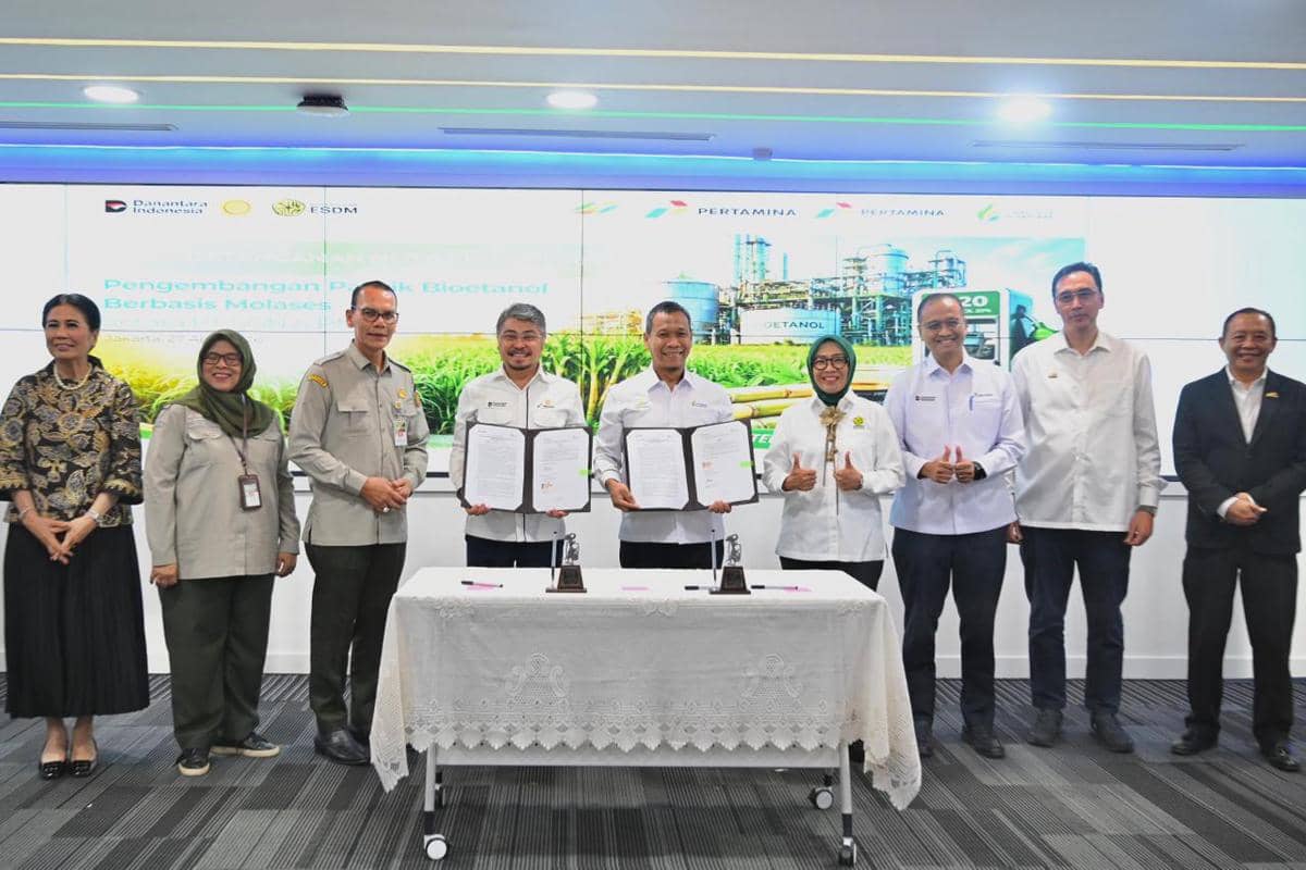 Pertamina Perkuat Kolaborasi Pengembangan Bioetanol Domestik lewat MoU