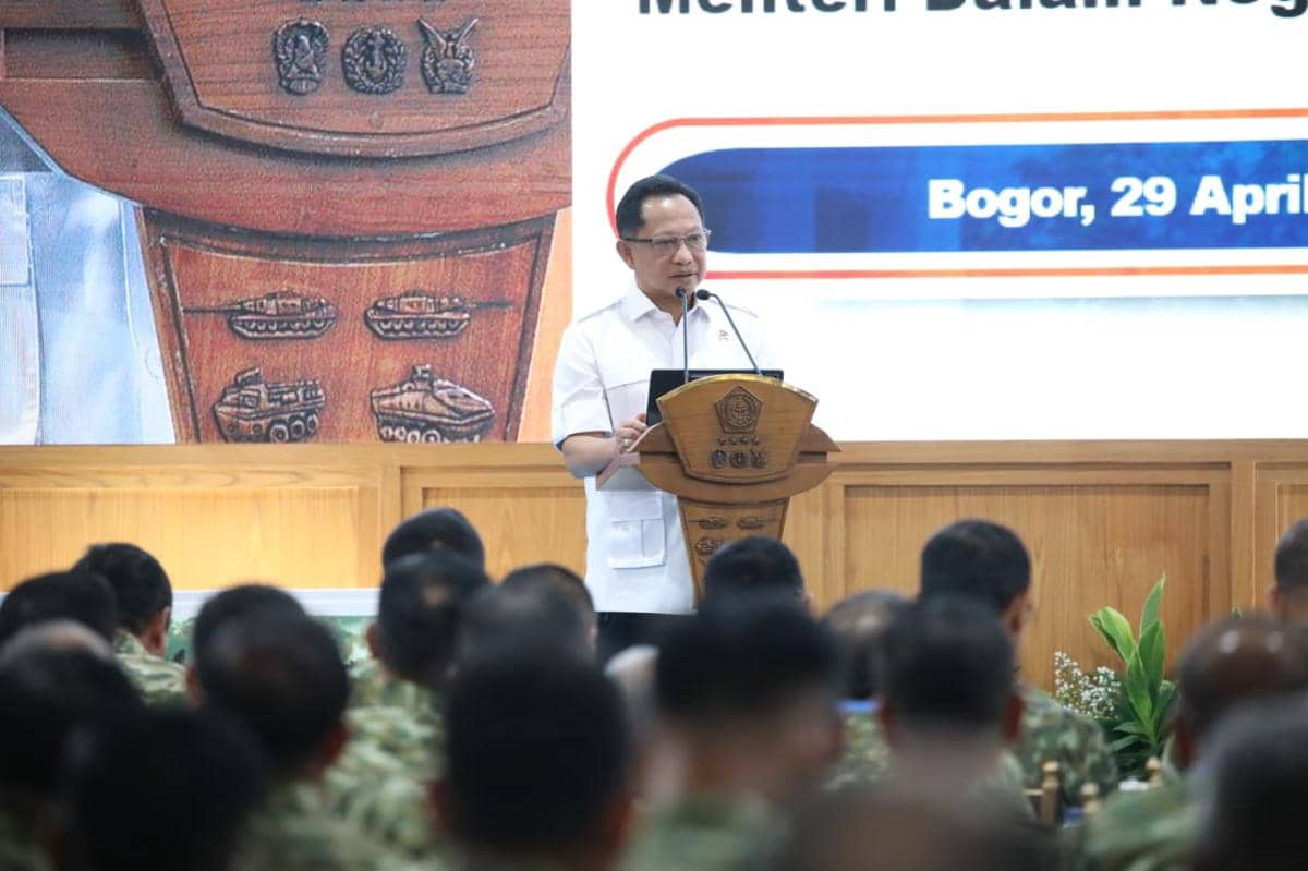 Mendagri Apresiasi Jajaran TNI Aktif Jaga Inflasi-Stabilitas Nasional