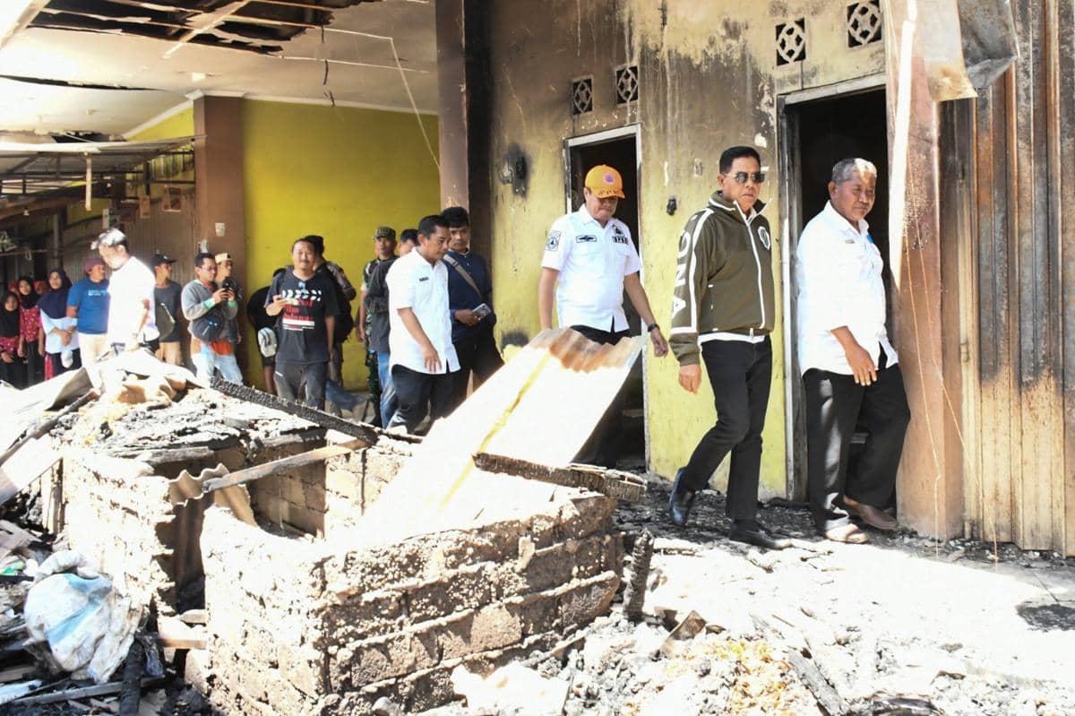 164 Pedagang Korban Kebakaran Dapat Bantuan Modal Rp2 Juta