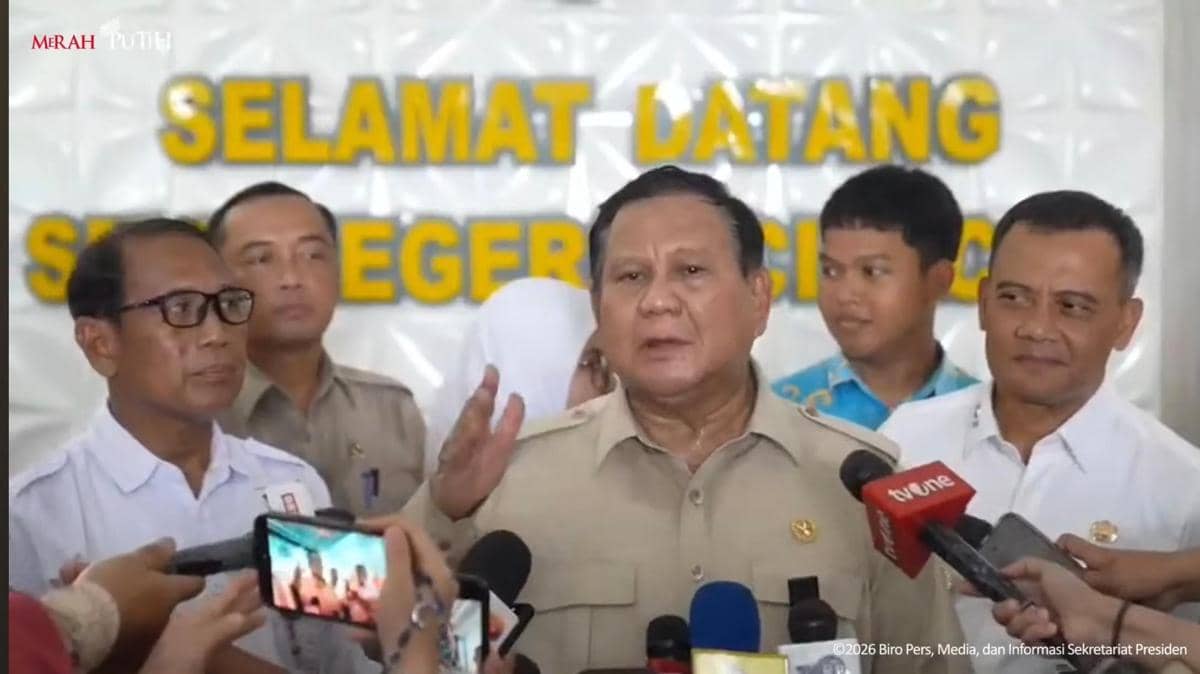 Prabowo Target Renovasi 288 Ribu Sekolah hingga 2028