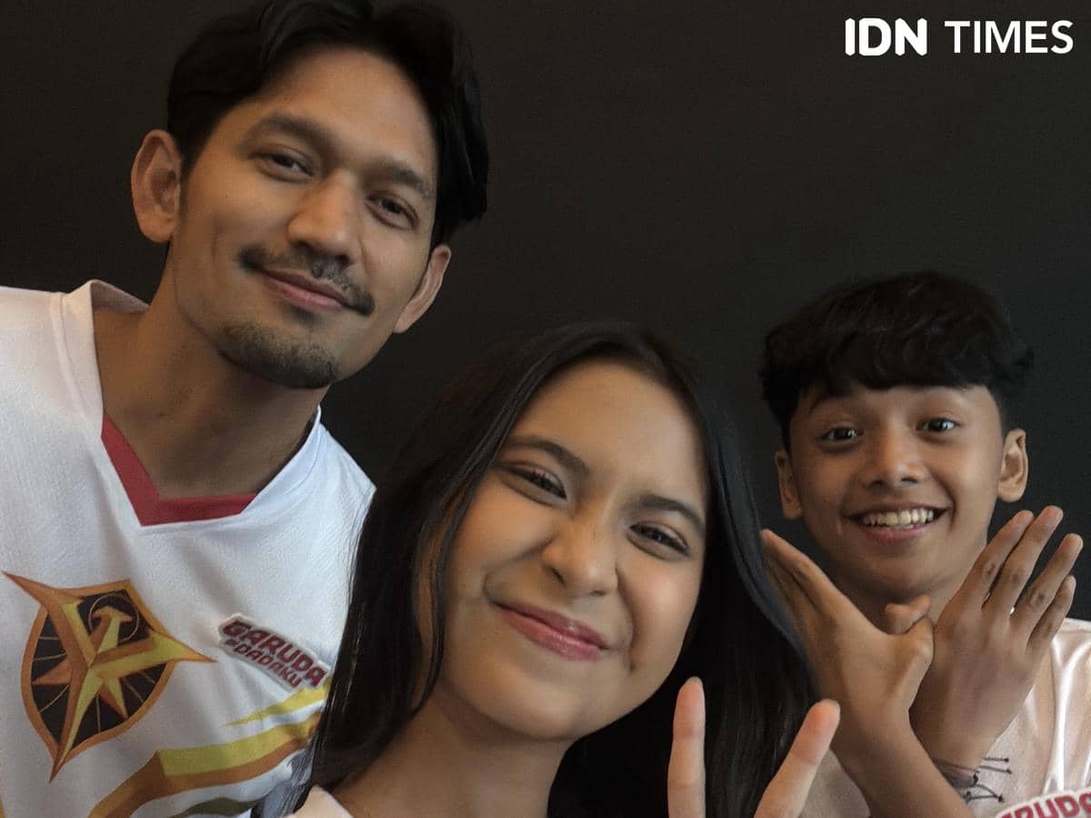 jajaran cast Garuda di Dadaku pada Selasa (28/4/2026) 