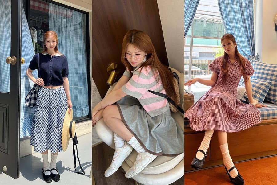 9 Ide OOTD Girly ala Chorong Apink, Tampil Manis Memesona!
