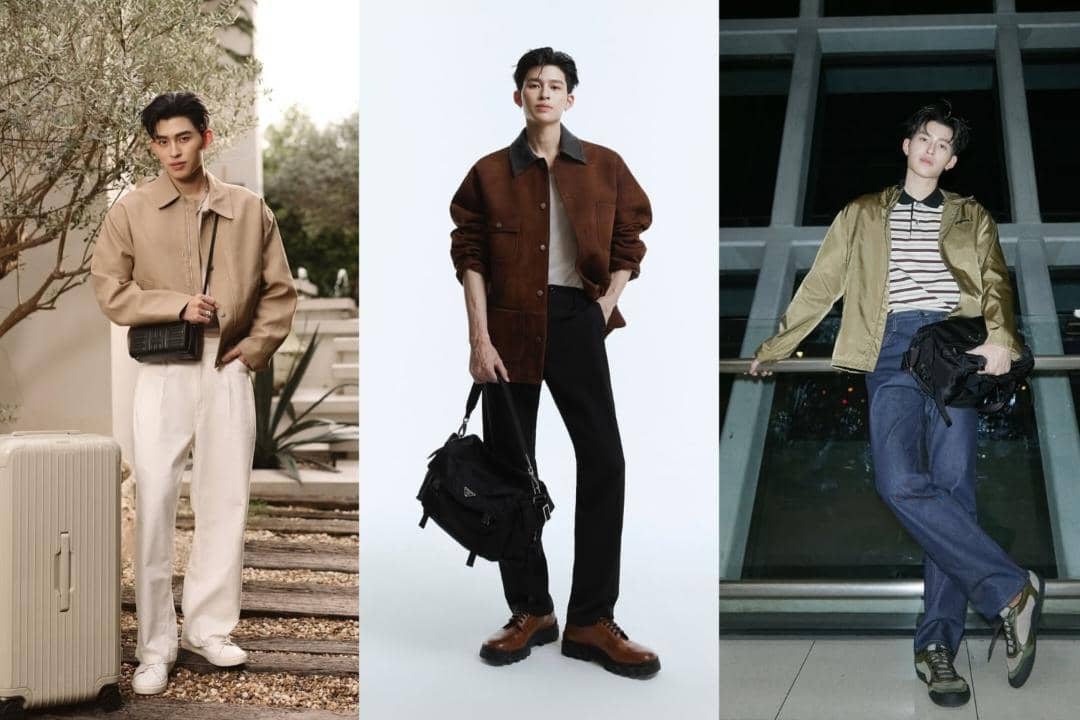 8 Ide Modern Casual Pria ala Pond Naravit, Clean dan Eye Catching! 