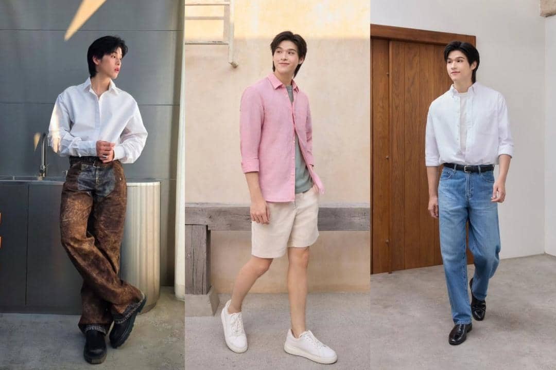 7 Mix and Match Kemeja ala Sky Wongravee, Simpel tapi Versatile! 