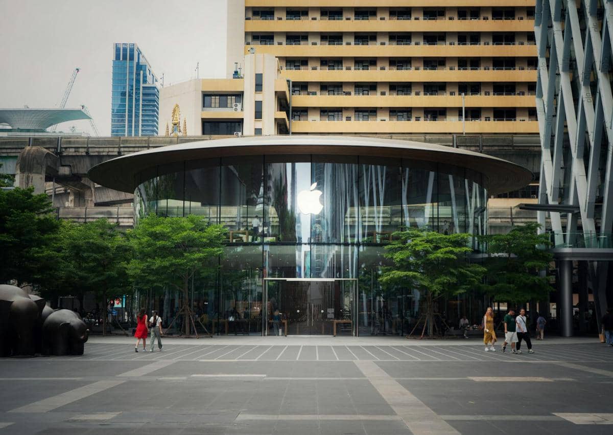 Ilustrasi Apple Store.