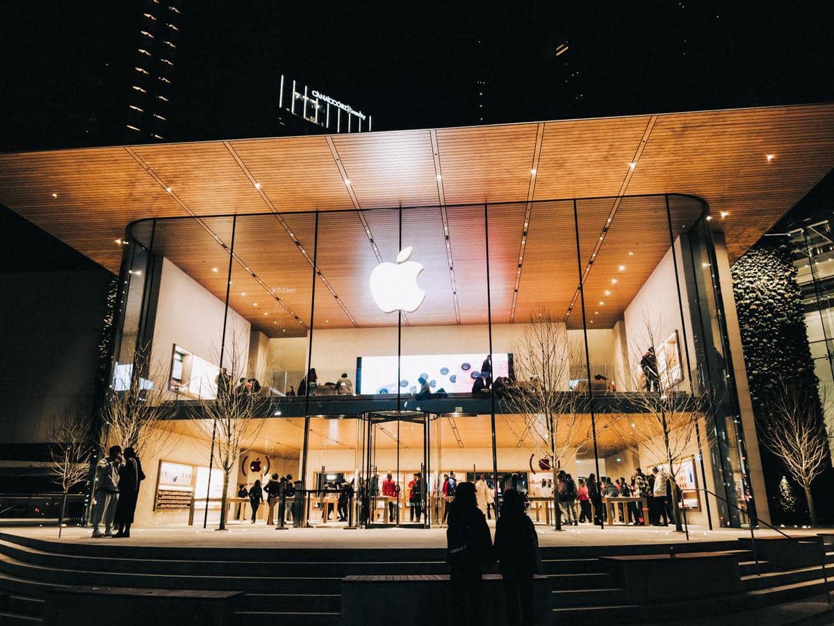 Ilustrasi Apple Store.