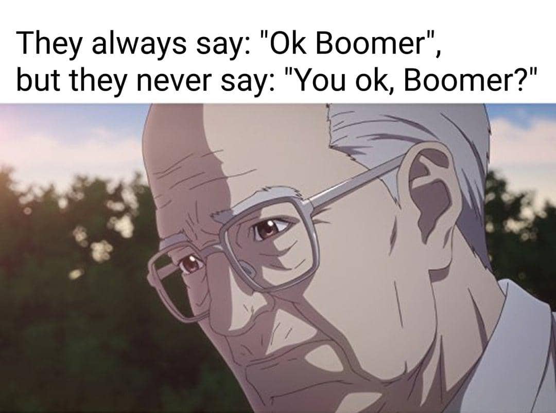 meme anime tentang kesedihan