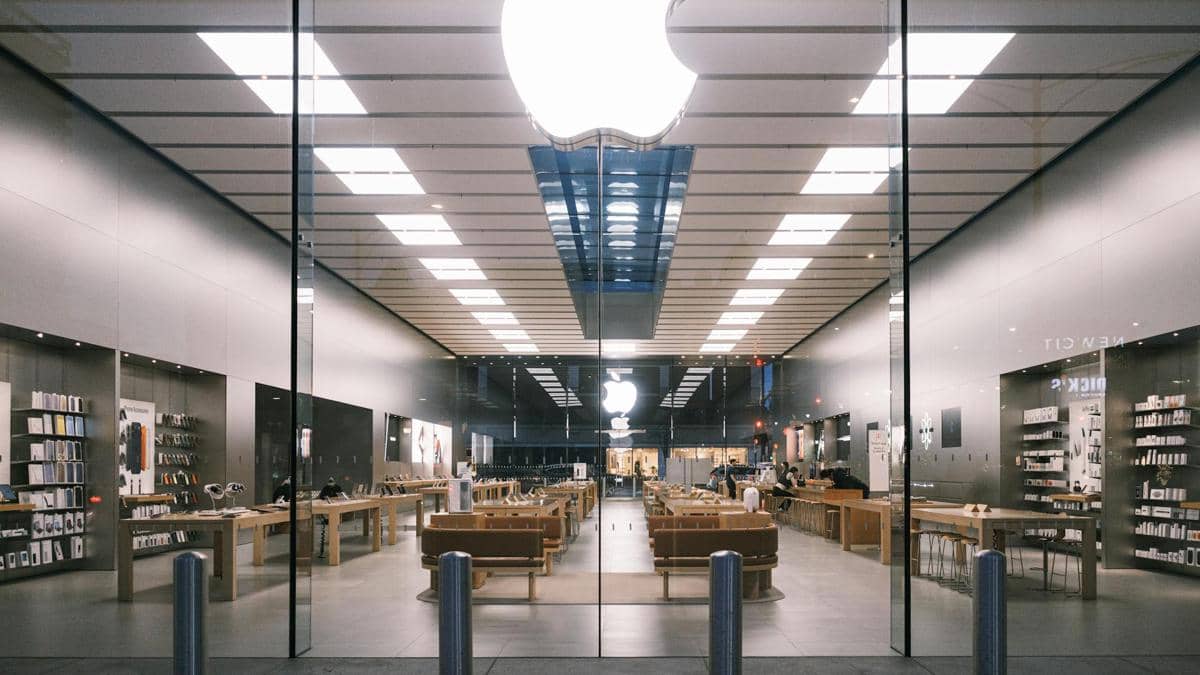 Ilustrasi Apple Store.