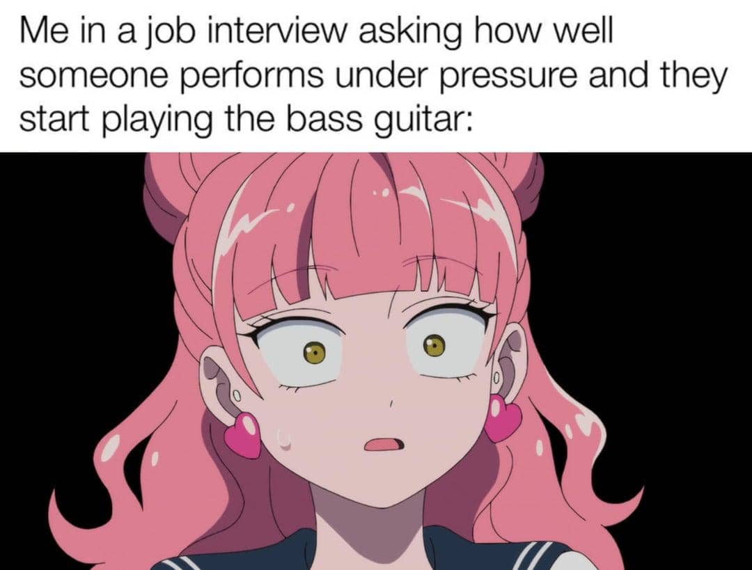 meme anime tentang merasa tertekan