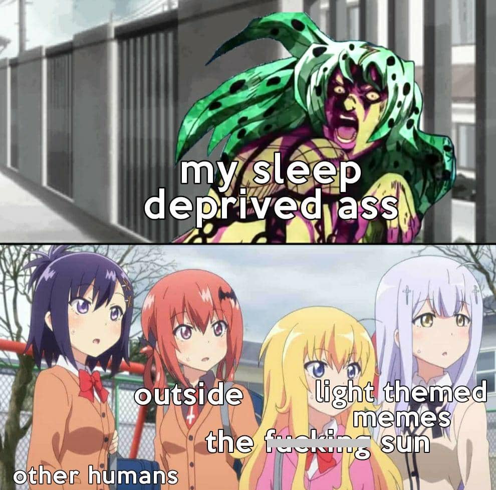 meme anime tentang Matahari