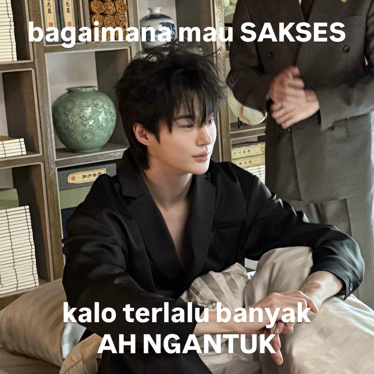 meme bagaimana mau sakses