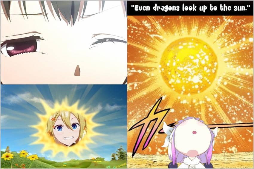 8 Meme Anime tentang Matahari, Nezuko Dibawa-bawa!