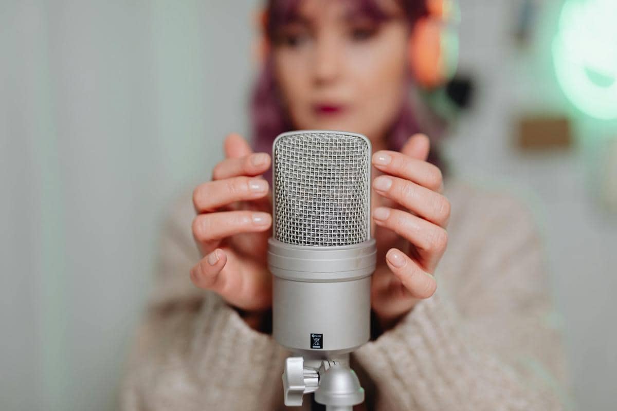 Voice over artist.