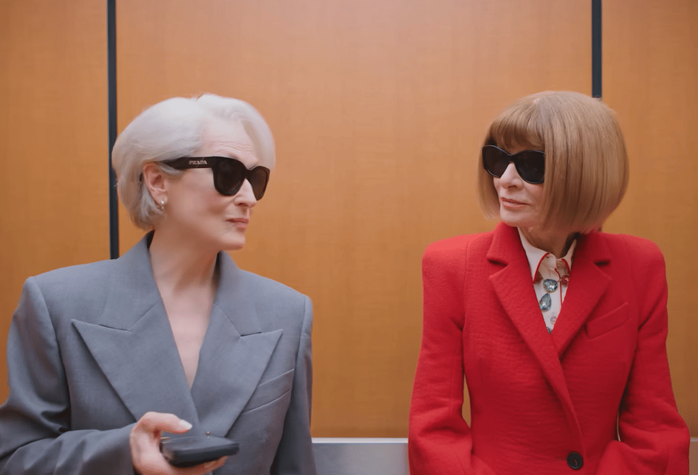 Meryl Streep dan Anna Wintour