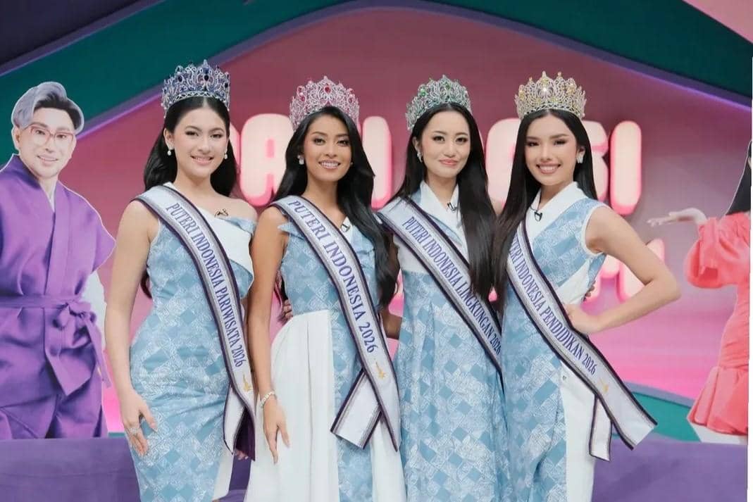 7 Potret Pemenang Puteri Indonesia 2026 saat Media Visit, Anggun!