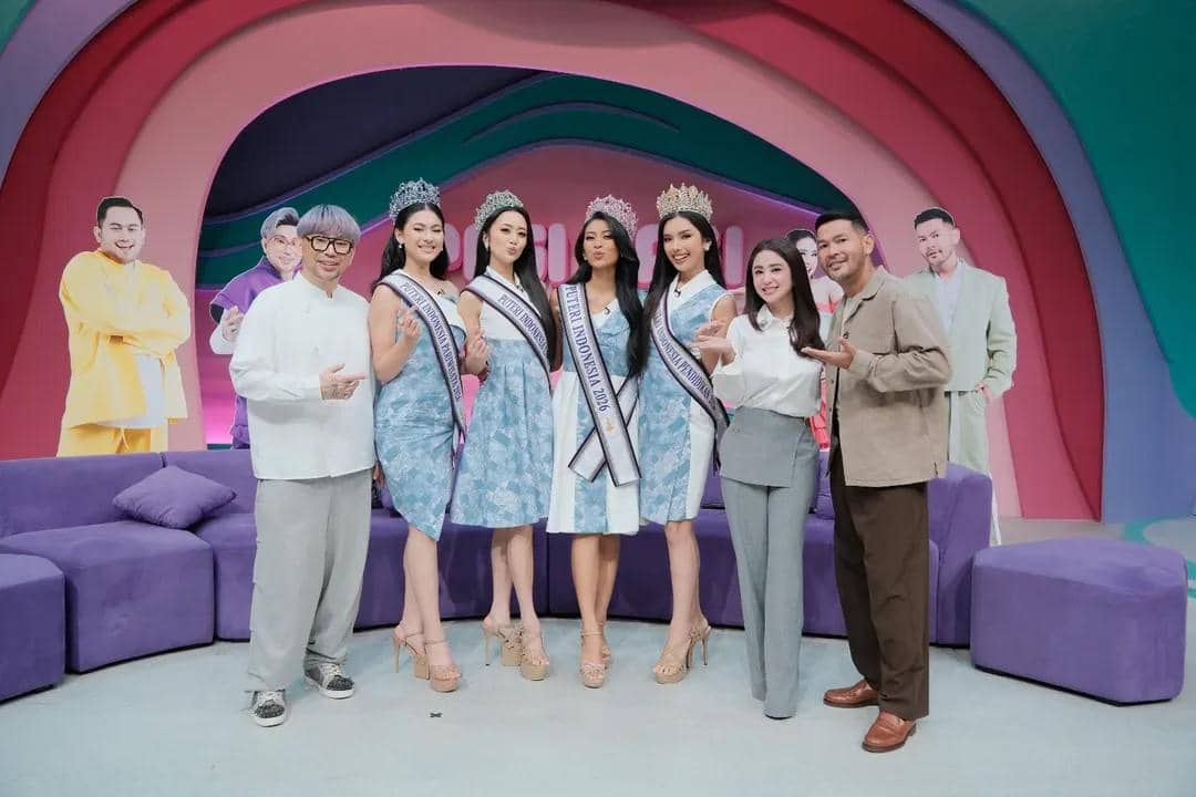 potret Top 4 Puteri Indonesia 2026 saat media visit