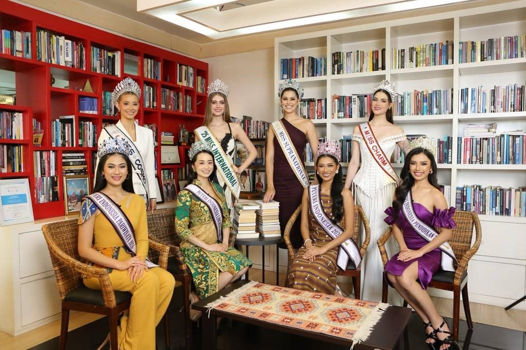 potret Top 4 Puteri Indonesia 2026 saat media visit