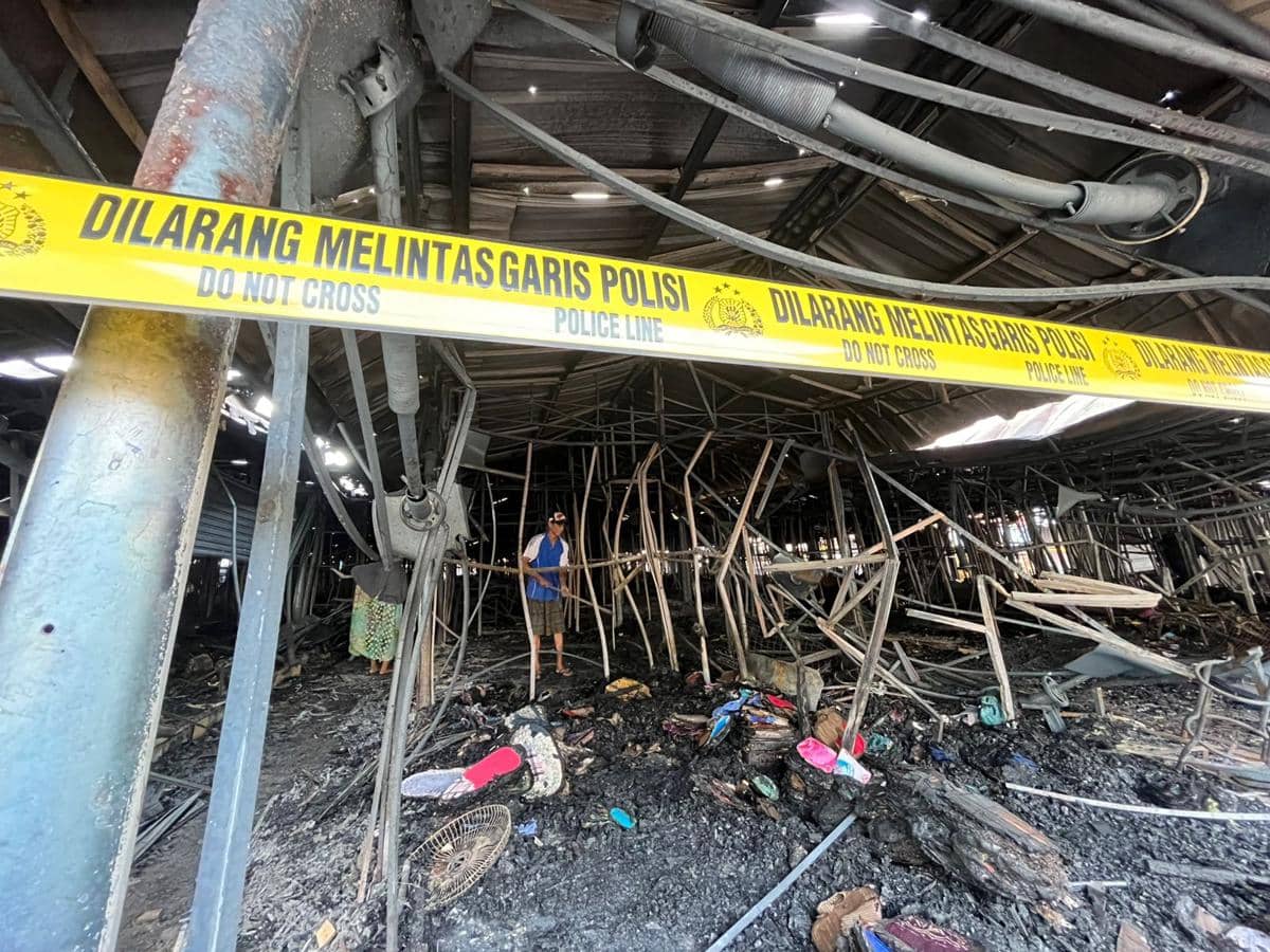 Pedagang Terdampak Kebakaran Pasar Kanjengan Semarang Akan Direlokasi