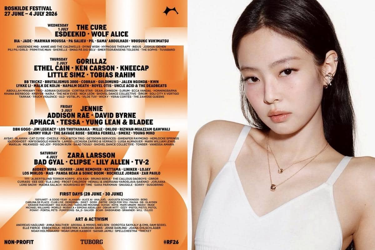 Jennie BLACKPINK Dikonfirmasi Jadi Headliner Roskilde Festival 2026