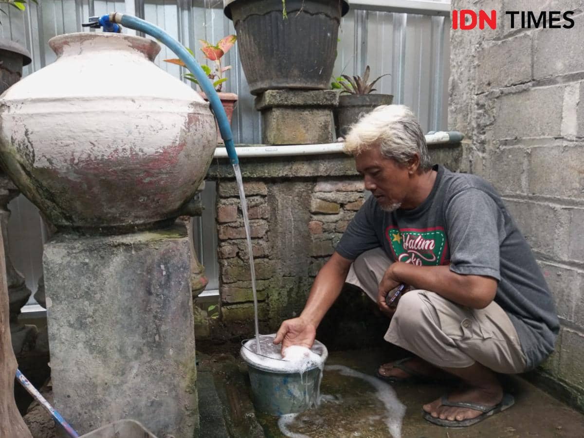 Limbah SPPG Diduga Cemari Air Sumur Milik Warga Mangiran Bantul