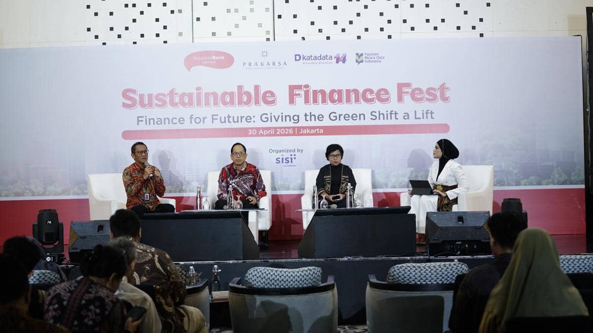 OJK: Risiko Iklim Kini Ancam Stabilitas Keuangan Nasional (Dok. Sustainable Finance Fest 2026)