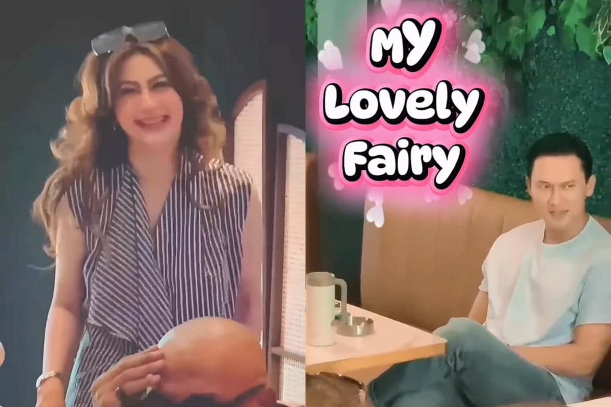 Beberapa pemain sinetron Jinny Oh Jinny terlihat berkumpul kembali dalam suasana santai di sebuah kafe.