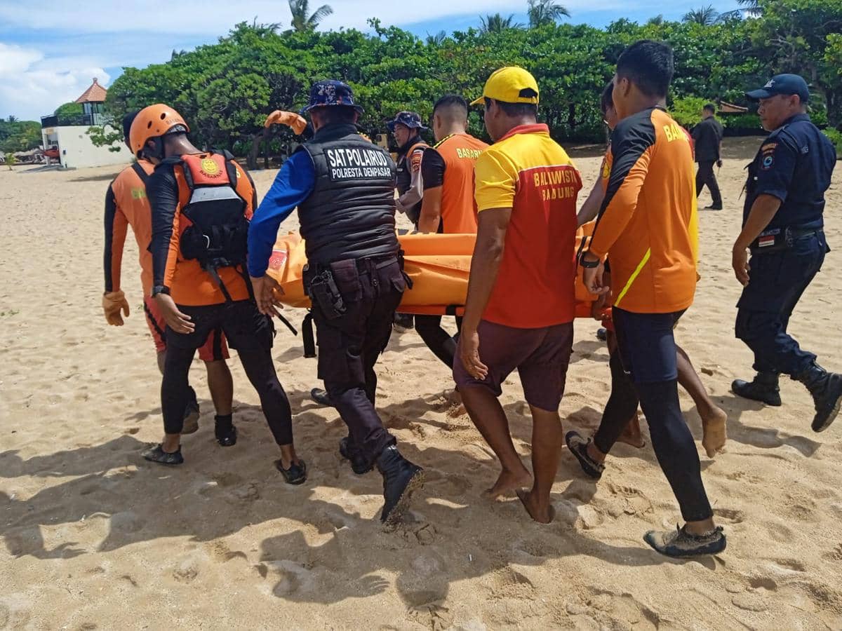 Polresta Denpasar Selidiki Kematian WNA Serbia di Pantai Mengiat