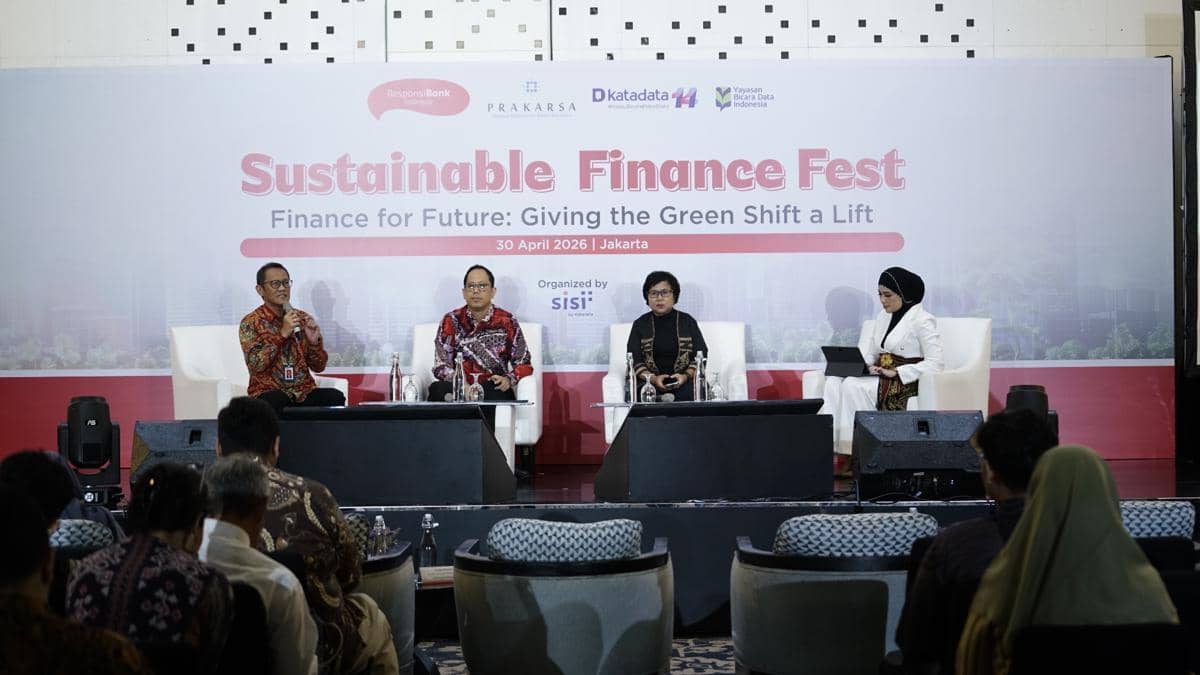 OJK: Risiko Iklim Kini Ancam Stabilitas Keuangan Nasional (Dok. Sustainable Finance Fest 2026)
