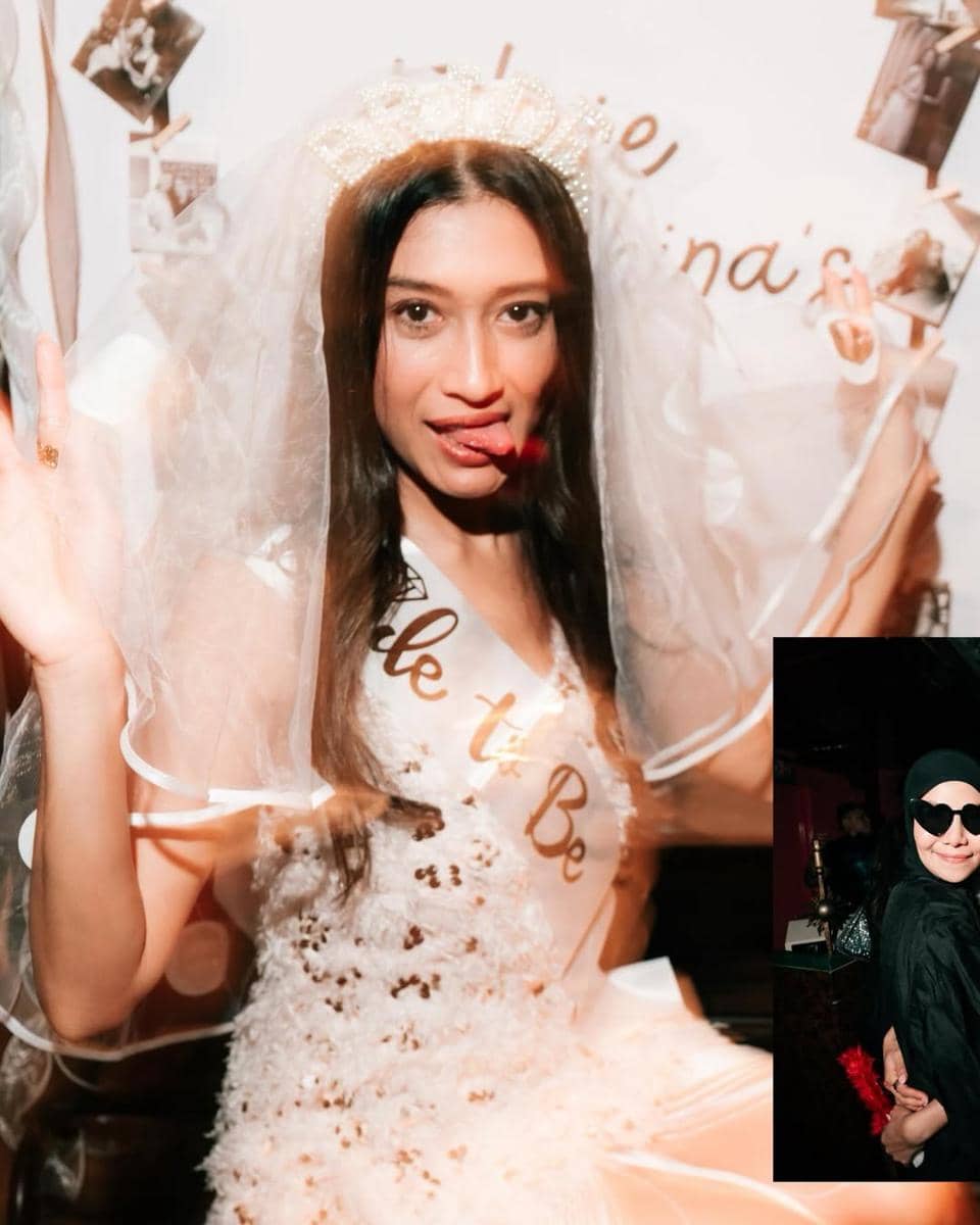 Gaya Bridal Shower Fitrie Rachmadhina (instagram.com/fitrierachmadhina)