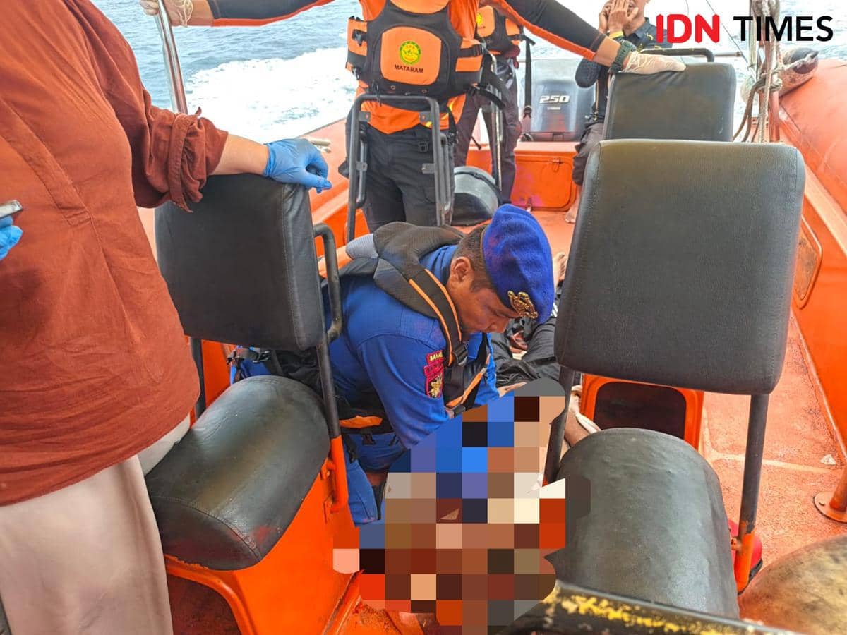 Dilaporkan Hilang, Turis India Ditemukan Tewas di Perairan Gili Air