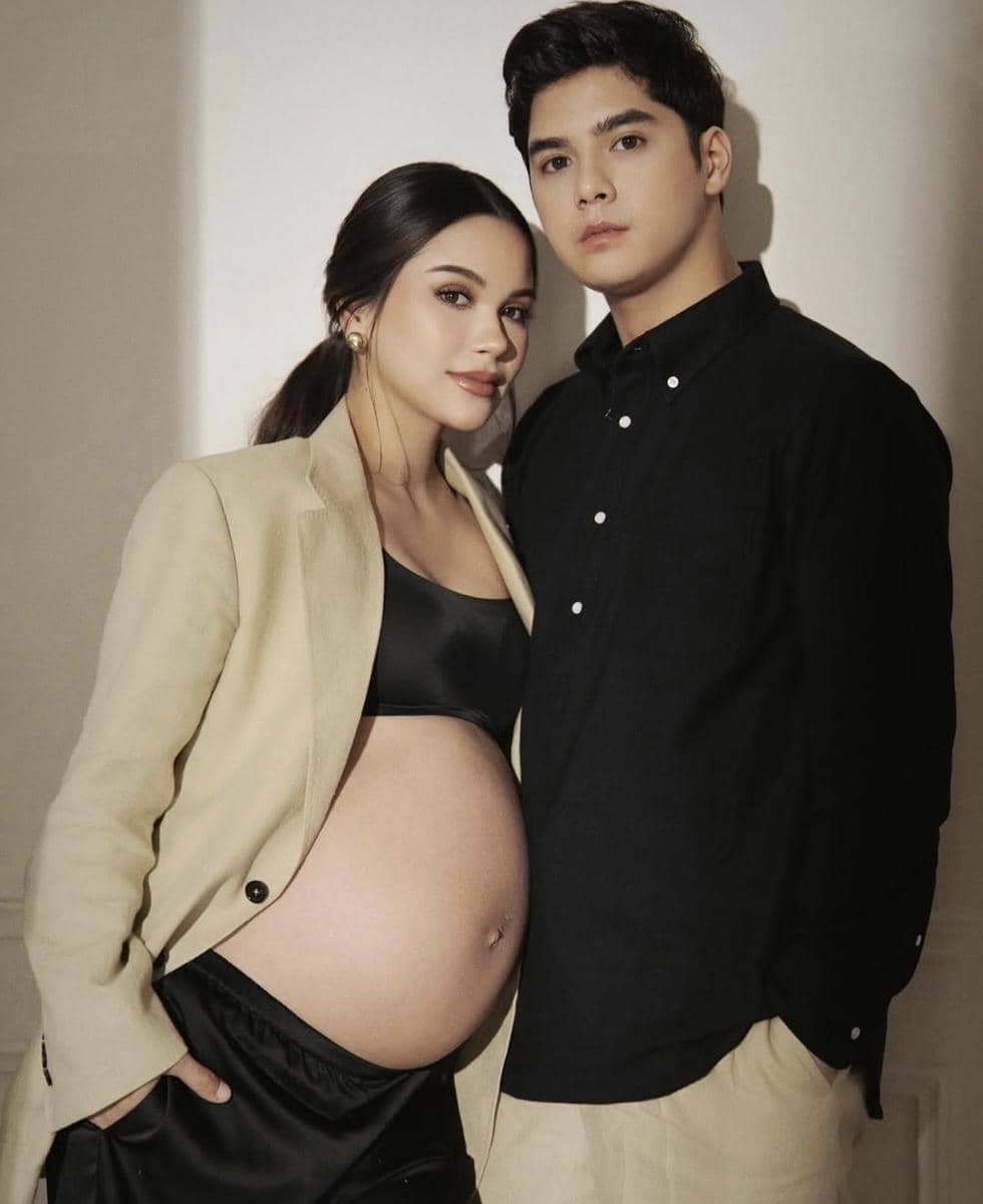 Foto maternity Alyssa Daguise