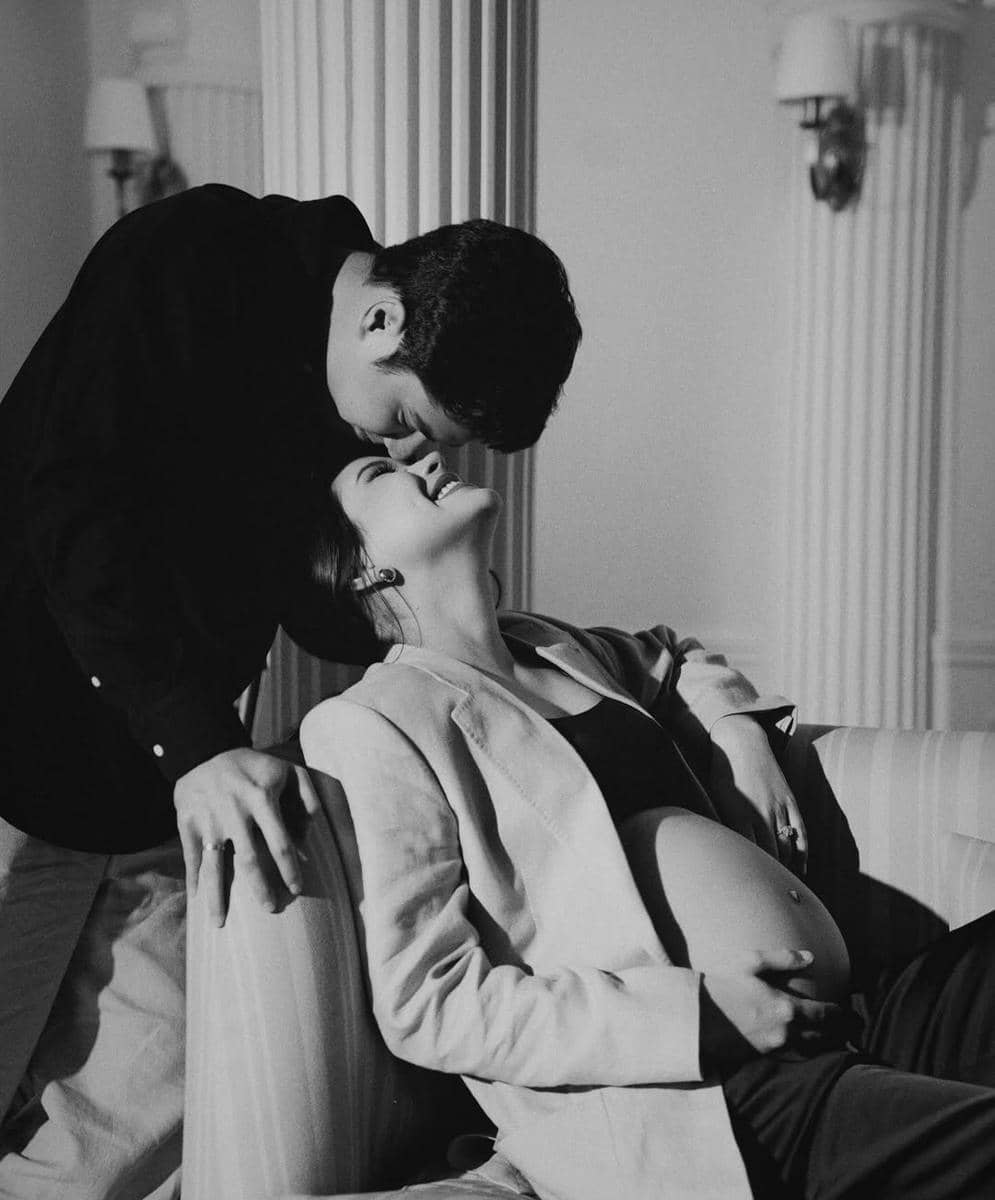 Foto maternity Alyssa Daguise