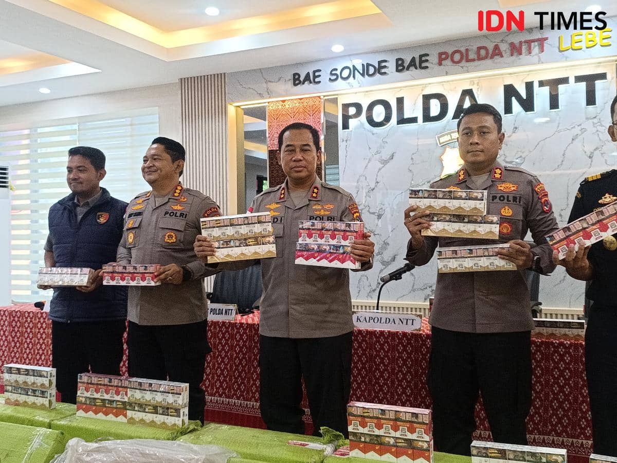 Tiga Warga China Bawa 11 Juta Batang Rokok Palsu ke Belu NTT