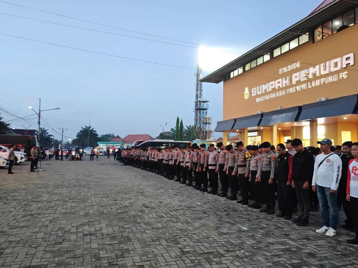 Dijaga 390 Polisi, Ini Skema Pengamanan Bhayangkara FC Vs Persib